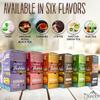 Bubble Tea COMPLETE SET. BEST DIY Boba/Bubble Tea Kit, Ready In 45 Seconds, 5 Packs Milk Tea Powder + 5 Packs Brown Sugar Tapioca Pearls+ 5 Bubble tea Straws By APEXY, Taro view 4