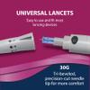 3 x 100ct 30g TRUEplus Lancets + TRUEplus Log Book view 3