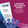 3 x 100ct 30g TRUEplus Lancets + TRUEplus Log Book view 4