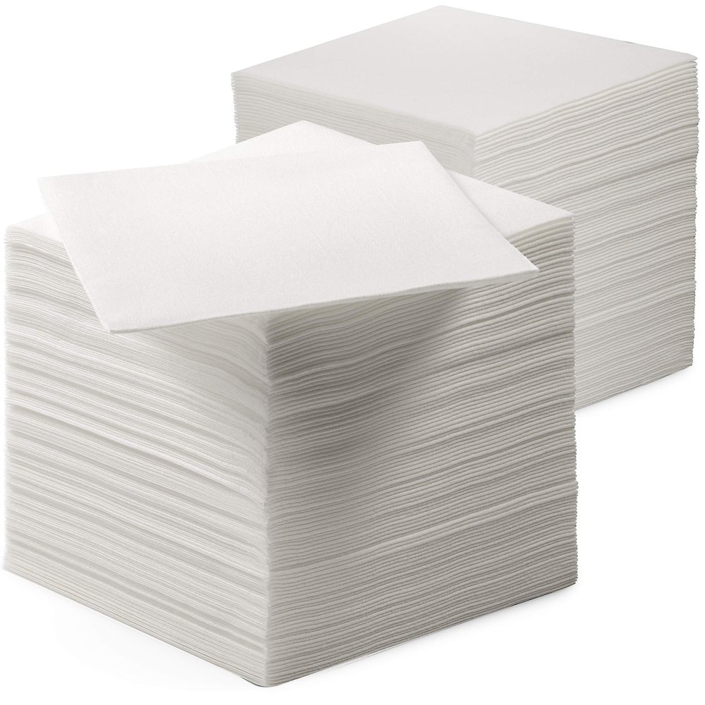 200 Linen-Feel Luncheon Paper Napkins - Disposable Lunch Napkins For Everyday Use - Made In USA, Ideal For Lunch, Dinner, Parties, Weddings, Restaurants, Or Event