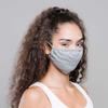 American Mask Group 2-Pack Reusable Washable Cloth Face Masks - Unisex Adult Face Covering With Adjustable Ear Loops - Dual Layer 100% Cotton - Soft & Breathable Fabric Face Mask - Heather Grey view 4