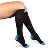 Compression Socks for Men and Women - 20-30 mmHg Zipper Knee High Medical Compression Stockings Calf Fits Up to 16 in - Perfect for Athletic, Nurses, Travelers, Edema Circulation, Pregnancy (Large) view 2