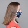 American Mask Group 2-Pack Reusable Washable Cloth Face Masks - Unisex Adult Face Covering With Adjustable Ear Loops - Dual Layer 100% Cotton - Soft & Breathable Fabric Face Mask - American Flag view 3