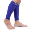 TOFLY Calf Compression Sleeve for Men & Women, 1 Pair, Footless Compression Socks 20-30mmHg for Leg Support, Shin Splint, Pain Relief, Swelling, Varicose Veins, Maternity, Nursing, Navy Blue M view 3