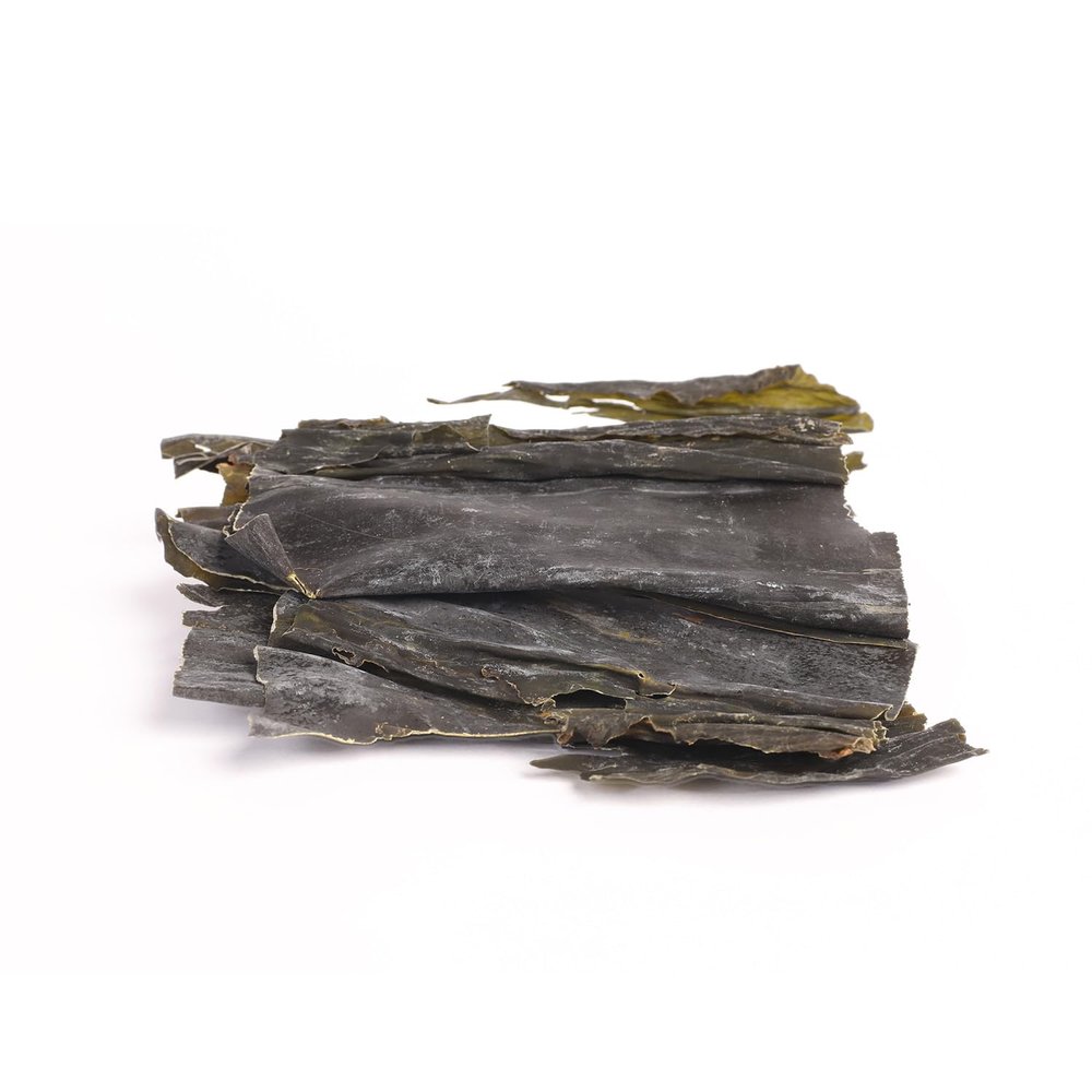 VITAMINSEA Kombu Dried Sugar Kelp Seaweed | Wild North Atlantic Seaweed for Snacking, Seasoning, Soups & Salads | Rich in Vitamins, Minerals & Antioxidants Good for Thyroid Support | Whole Leaf (4 OZ)