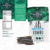 VITAMINSEA Kombu Dried Sugar Kelp Seaweed | Wild North Atlantic Seaweed for Snacking, Seasoning, Soups & Salads | Rich in Vitamins, Minerals & Antioxidants Good for Thyroid Support | Whole Leaf (4 OZ) view 2