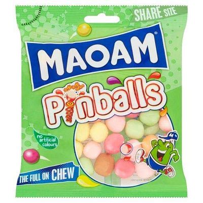 Maoam Pinballs - 140g - Pack of 6
