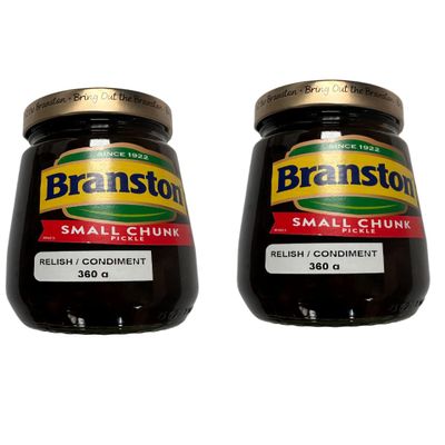 Branston Small Chunk Pickle - 360g - Pack of 2