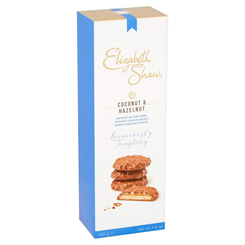Elizabeth Shaw Coconut & Hazelnut - 140g - Pack of 1