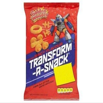 Golden Wonder Transformers Spicy - 90g - Pack of 3