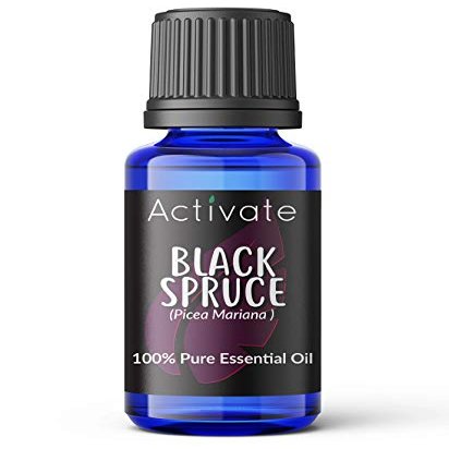 Activate Black Spruce Essential Oil 100% Pure, Premium Grade, Undiluted, Natural, Aromatherapy & Diffuser Use 10ml