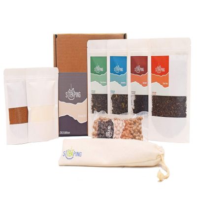 Premium Tea Boba Kit OG EDITION/THAI TEA/ASSAM MILK TEA by STEAPING