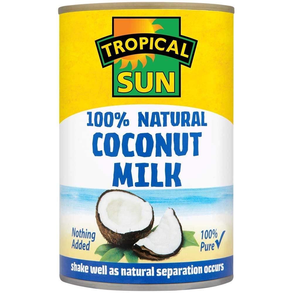 Tropical Sun 100% Natural Coconut Milk - 400ml - Pack of 1