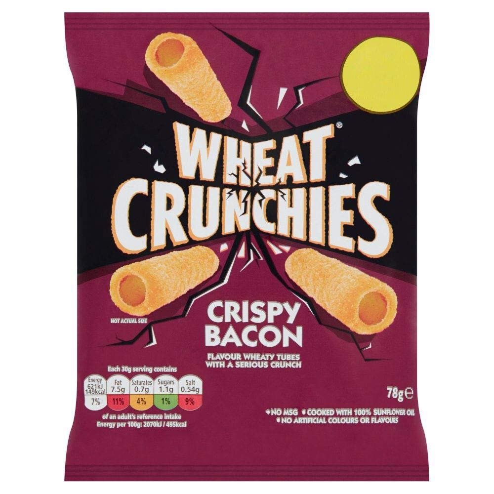 Wheat Crunch Bacon - 78g - Pack of 10