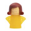 Aivwis Angry Mom Microwave Cleaner, Mad Mama Microwave Steam Cleaner, Just Add Vinegar and Water, Easily Cleans the Crud in Minutes (Yellow) view 1