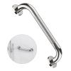 12 Inch Anti Slip Shower Grab Bar Handle, ZUEXT Chrome Finish Stainless Steel Bathroom Grab Bar, Knurled Bathroom Balance Bar,Safety Hand Rail Support,Handicap Elderly Injury Senior Assist Bath Handle view 1