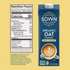 SOWN Organic Oat Creamer Sweet & Creamy - Barista Oat Milk Non Dairy Coffee Creamer - Plant Based, Dairy-Free, Vegan, Gluten-Free, Non-GMO, Shelf Stable - 32oz view 2