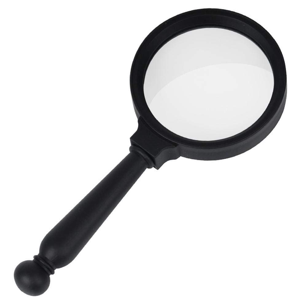 10x Handheld Magnifying Glass Magnifier for Children and The Elderly for Reading Scientific Observation Daily Life