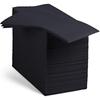 100 Linen-Feel Black Paper Napkins - Decorative Cloth-Like Black Dinner Napkins - Soft And Absorbent. For Kitchen, Party, Wedding, Bathroom Or Any Occasion. (Pack of 100) view 1