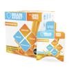 Cover Three Brain Assist Brain Supplement, Nutritional Focus Supplement with Curcumin, Uridine, Orange Slice Liquid Brain Support Formula, High Performance Memory Supplements view 1
