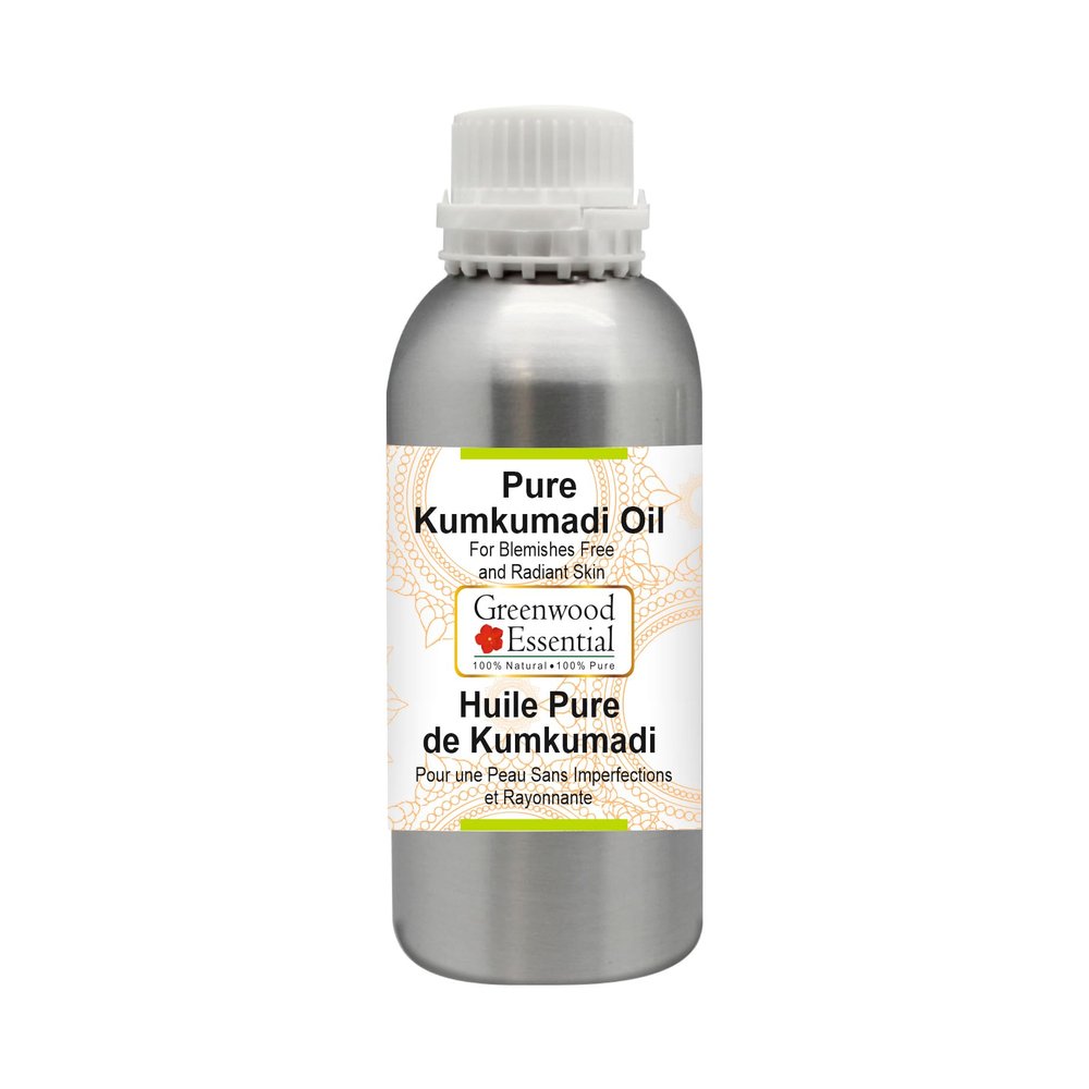 Greenwood Essential Pure Kumkumadi Oil Natural Therapeutic Grade 300ml (10 oz)
