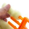 2 Pcs Blind Cleaner Washable Window Dusting Cleaner Tool Mini Blind Duster Brush Dust Clean Venetian Blind Brush Window Air Conditioner Duster Dirt with 7 Slat Handheld Household Kitchen Cleaning view 4