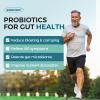 ZEBORA Probiotics for Men and Prebiotics for Digestive Health, 90 Tablets, 60 Billion CFUs for Immune and Gut Health, 10 Strains, Hypoallergenic Probiotics, Shelf Stable, Gluten & Soy Free view 4