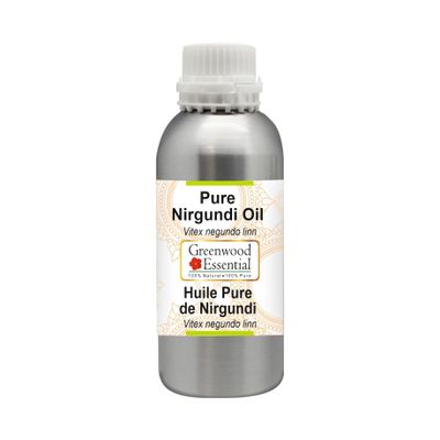 Greenwood Essential Pure Nirgundi Oil (Vitex negundo Linn) Natural Therapeutic Grade 1250ml (42 oz)