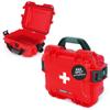 NANUK 905 Waterproof First Aid Case Empty  Durable, Medical First Aid Organizer Case, IP67-Rated, Dustproof, Impact-Resistant, and Floats (9.4" x 7.4" x 5.5")  Red view 1