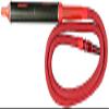 JAVA Mesh Silicone Deezer Hose Long Silicone Washable Hoses Detachable Handle Mouth Tip For Better Puff Hose Pipe for good puff Accessories (RED) view 1
