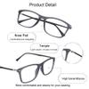 Blue Light Blocking Glasses, Anti Eyestrain, TV Glasses for Women Men, Anti UV, Anti Glare view 3