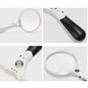 10x Magnification Lighted Magnifying Glass LED Illuminated Magnifying Glass with Lightweight Handheld Magnifier for Reading Inspection Hobbies and Crafts view 3