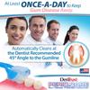 DenTrust 2-PK Periocare 3-Sided Toothbrush | Healthy Gentle Gum Massage | Made in USA | Tongue Scraper Ultra Soft Sensitive Gums view 4