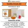 My Brew Supply Vanilla Cream Ale Extract Kit | Pale & Golden Light Dry Malt Extract | Corn Sugar | Natural Vanilla Flavoring | Willamette Pellet Hops | American Ale Yeast | 5 Gallon Yield view 3