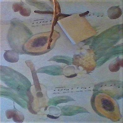 Vintage Mele Gift Bags by Island Treasures Hawaii, Set of Three