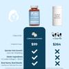 Baby Blues Postpartum Hair Loss Vitamins - Passion Fruit Gummies with Biotin, Collagen, & Folate view 3
