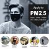 100 PCS PM2.5 Activated Carbon Face Mask Filter for Adults, Replaceable Mouth Respirator Filter to Anti Haze Dustproof Air Pollution Germ view 2