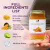Healthy Herbs Sea Moss Gel (Turmeric) Wildcrafted from Jamaican St Lucia Gold Seamoss | Wild-Harvested Superfood with Over 90 Essential Vitamins & Minerals | Vegan, Non-GMO, US-Made (16 oz.) view 2