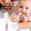 Cherish Baby Care Baby Toothbrush & Toddler Toothbrush Set (0-2 Years) - BPA-Free & Safety-Tested, 2023 Award Winner, Food-Grade Silicone (Pink) view 4