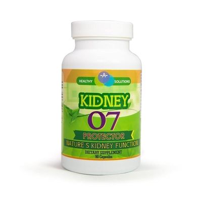 A Healthy Solutions Kidney Protector 07 - Natural Protector of Renal Function - Diuretic & Diaphoretic - Blood Purifying - 90 Caps