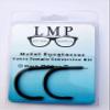 LMP Optical Cable Temple Retrofit Kit Includes Glue Fine Sandpaper & Instructions Universal Fits Most Metal Frames 1.3mm (2 Pair, Gunmetal) view 1