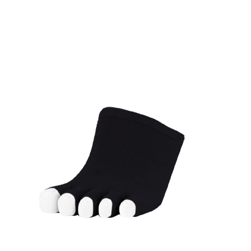 15-20 mmHg, Seamless, Foot Glove, Black