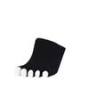 15-20 mmHg, Seamless, Foot Glove, Black view 1