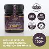 BIOSOTA Organic Manuka Honey MGO 1200+ - Medical Grade Manuka Honey from Australia NPA/ULF 25+, 100% Raw Unheated Pure Honey, 8.8oz (1200+) (MGO 1200+) view 2