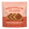 Brooklyn Brittle Cinnamon Walnut Crispy Snack Buttery Crunch Infused Italian Cookie Brittle Snack with Warm Cinnamon and Nutty Walnuts Perfect for Coffee Milk and Dessert Packs of 3 view 3