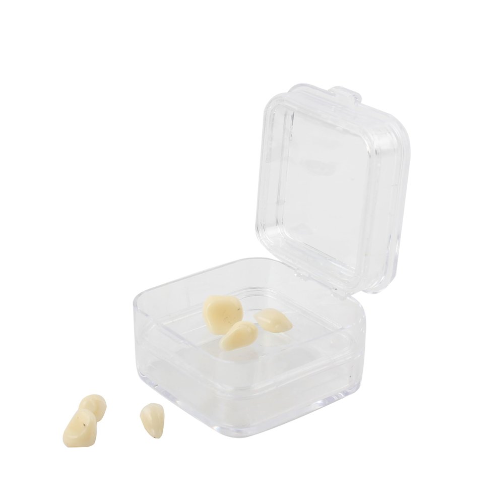 Blite Dental Crown and Bridge Pillow Box | Transparent Membrane Film Showcase Tooth Box - 100pcs/lot (2 inch 100pcs)