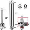 4 Pack Shower Enema System, VONDERSO 6-Foot Stainless Steel Shower Douche Kit with 2 Bathroom Handheld Nozzles & Regulator Knob for Most Shower Systems view 2