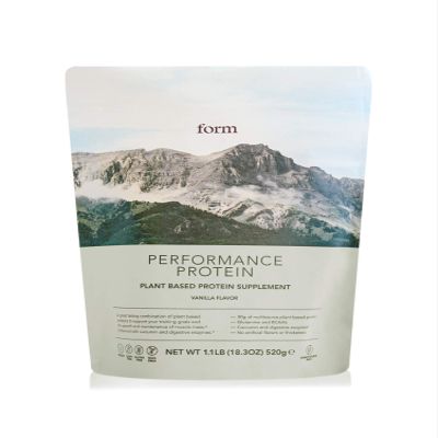Form Performance Protein - Vegan Protein Powder - 30g of Plant Based Protein per Serving, with BCAAs and Digestive Enzymes. Perfect Post Workout. Tastes Great with Just Water! (Vanilla)