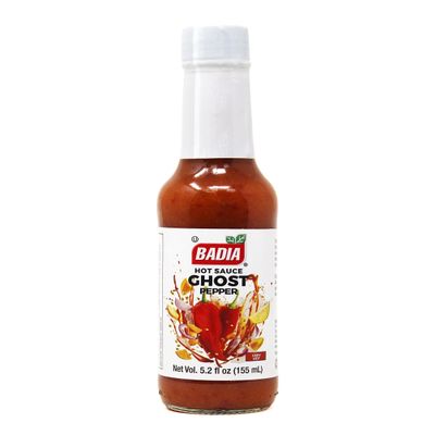 Badia Ghost Pepper Hot Sauce, 5.2 fl oz  Intense Heat Sauce