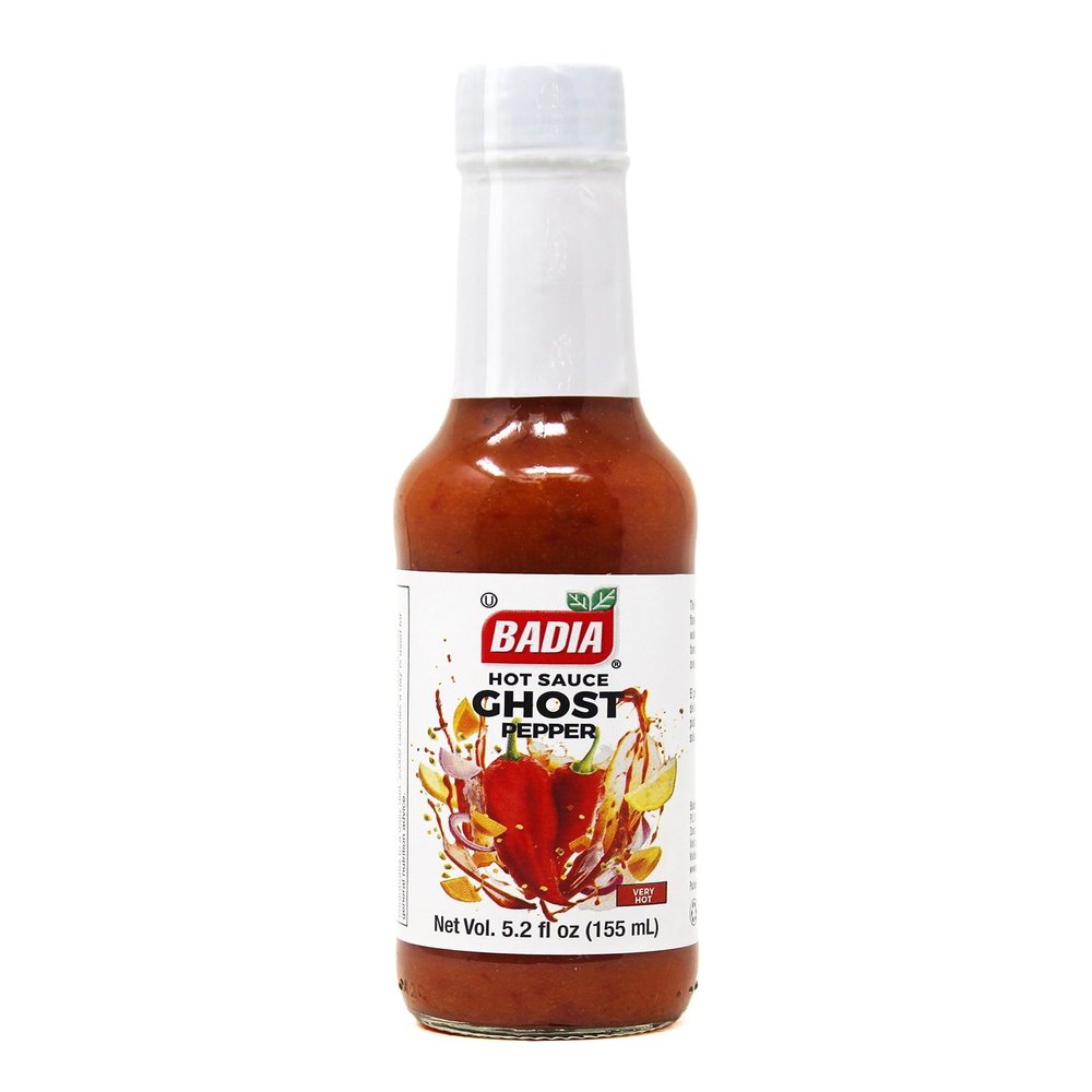 Badia Ghost Pepper Hot Sauce, 5.2 fl oz  Intense Heat Sauce